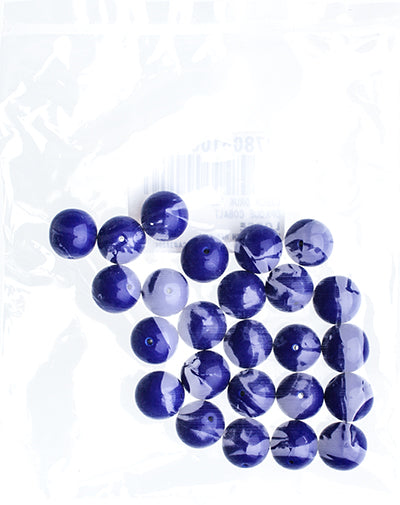 Czech Druk Beads Opaque Cobalt