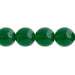 Czech Druk Beads Transparent Green