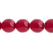 Czech Druk Beads Transparent Garnet 