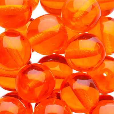 Czech Druk Beads Transparent Hyacinth