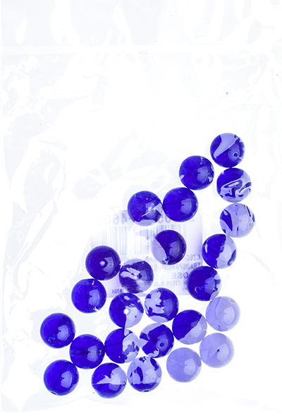 Czech Druk Beads Transparent Sapphire