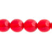 Czech Druk Beads Transparent Siam