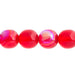 Czech Druk Beads Transparent Siam AB
