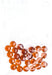 Czech Druk Beads Transparent Topaz