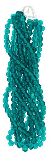 Glass 6mm Round Bead Strung 