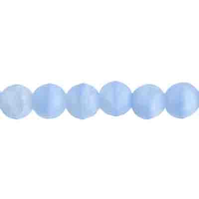 Glass 6mm Round Bead Strung 2-Tone