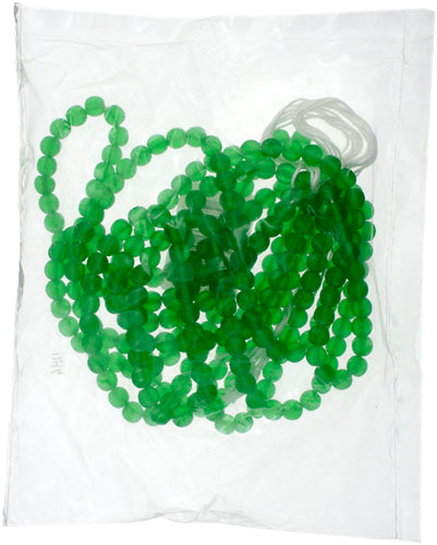 Glass 6mm Round Bead Strung Matte