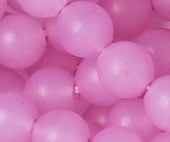 Glass 6mm Round Bead Strung Matte