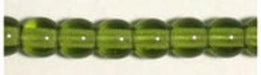 Glass 8mm Round Bead Strung - Large Hole