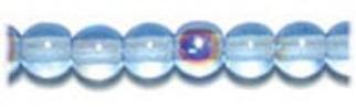 Glass 8mm Round Bead Strung - Large Hole