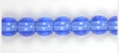 Glass 8mm Round Bead Strung - Large Hole