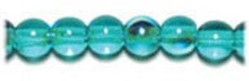 Glass 8mm Round Bead Strung - Large Hole