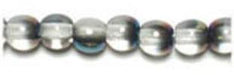 Glass 8mm Round Bead Strung - Large Hole