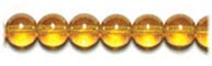 Glass 8mm Round  Bead Luster Strung