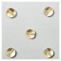 Glass 8mm Round Bead Aurora Borealis Strung 