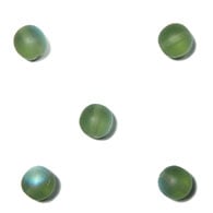 Glass 8mm Round Bead Aurora Borealis Strung 