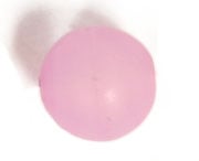 Glass 8mm Round Matt Strung 