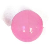 Glass 8mm Round Matt Strung 