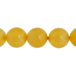 Glass 8mm Round Bead Opaque Strung