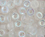 Czech Glass Crowbead 9mm Transparent 