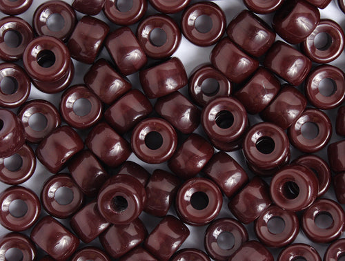 Czech Glass Crowbead 9mm Opaque