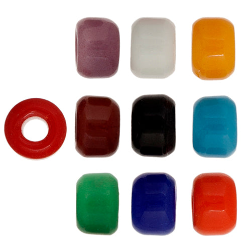 Czech Glass Crowbead 9mm Opaque