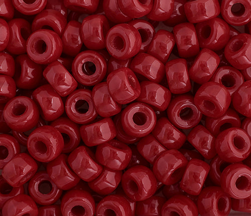 Czech Glass Mini Crowbead 6mm Opaque 