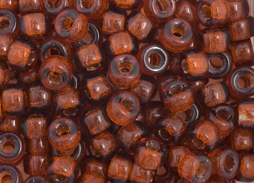 Czech Glass Mini Crowbead 6mm Transparent