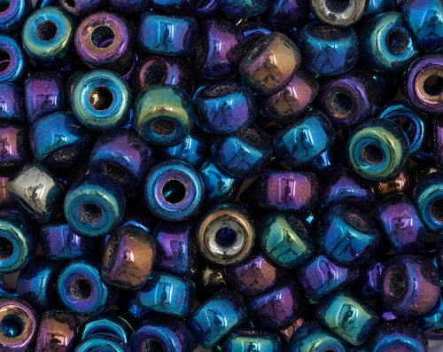 Czech Glass Mini Crowbead 6mm Opaque 