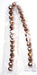 Glass Round Facetted Bead 8mm 16in Strand Bronze