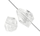 Glass Bead Facetted 14x19mm 8" Strand ( Approx.10pcs) Crystal