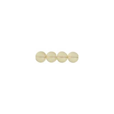 Glass Bead Round 10mm 8" Strand Matte