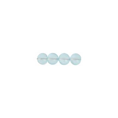 Glass Bead Round 10mm 8" Strand Matte