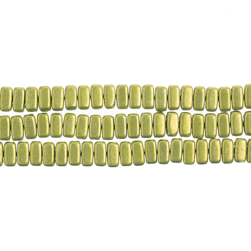 Czechmates 2-Hole Bricks 3x6mm 50pcs Opaque