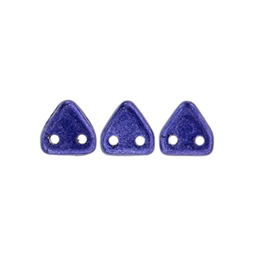 Czechmates 2-Hole Triangle 6mm 50g Opaque