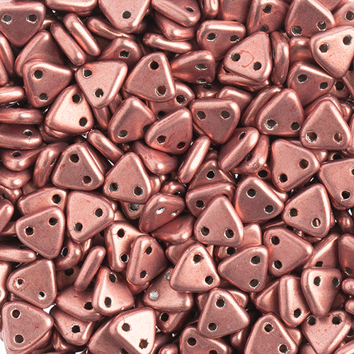 Czechmates 2-Hole Triangle 6mm 50g Opaque