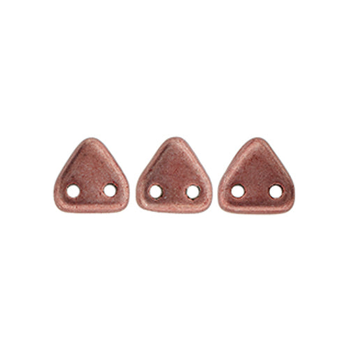 Czechmates 2-Hole Triangle 6mm 50g Opaque