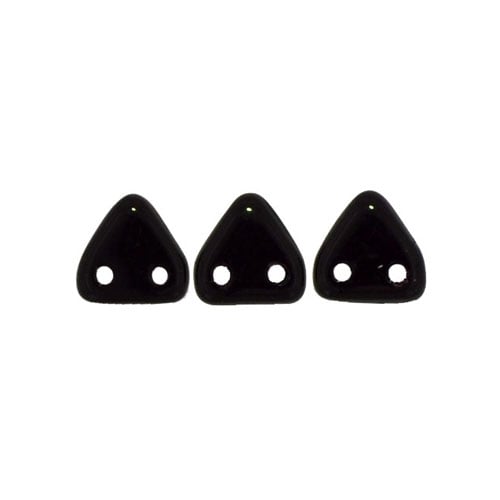 Czechmates 2-Hole Triangle 6mm 50g Opaque