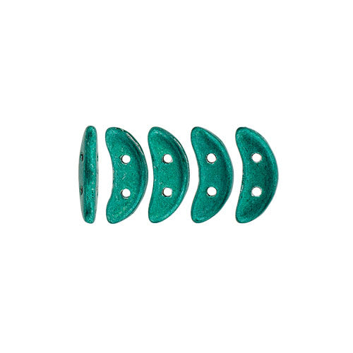 Czechmates Crescent 2Hole 3x10mm 50g Opaque