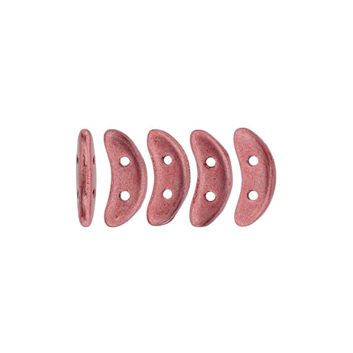 Czechmates Crescent 2Hole 3x10mm 50g Opaque