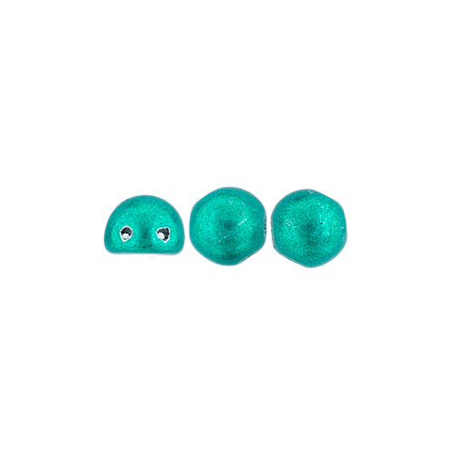 Czechmates Cabochon 2Hole 7mm 50g Opaque