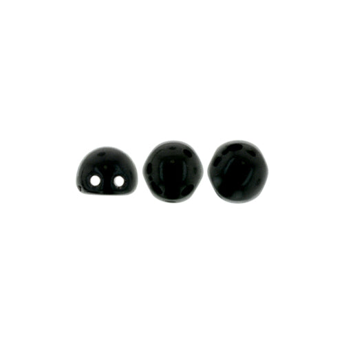 Czechmates Cabochon 2Hole 7mm 50g Opaque