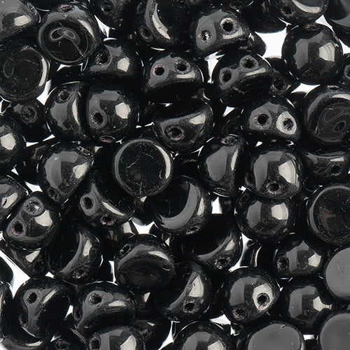 Czechmates Cabochon 2Hole 7mm 50g Opaque