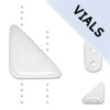 Czech Glass Tango Bead 2-Hole 6mm apx 5.3g Vials - Chalk Shades