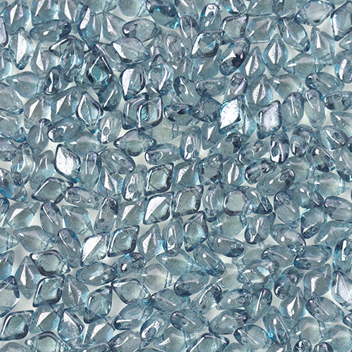 Matubo Czech Gemduo 2-Hole 50g Crystal Shades