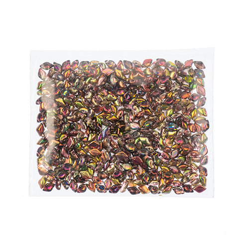 Matubo Czech Gemduo 2-Hole 50g Crystal Magic Shades