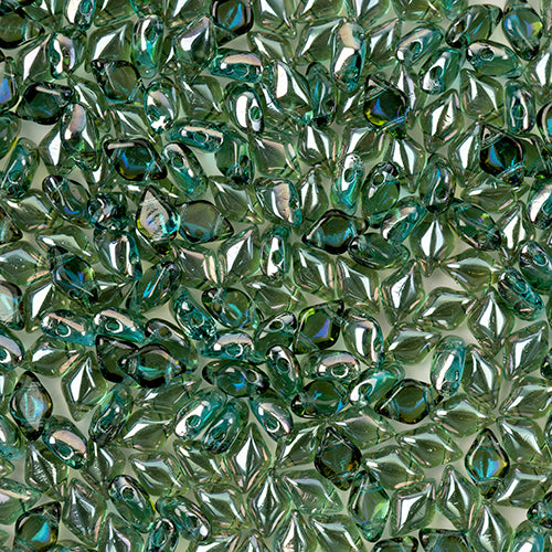 Matubo Czech Gemduo 2-Hole 50g Transparent Shades