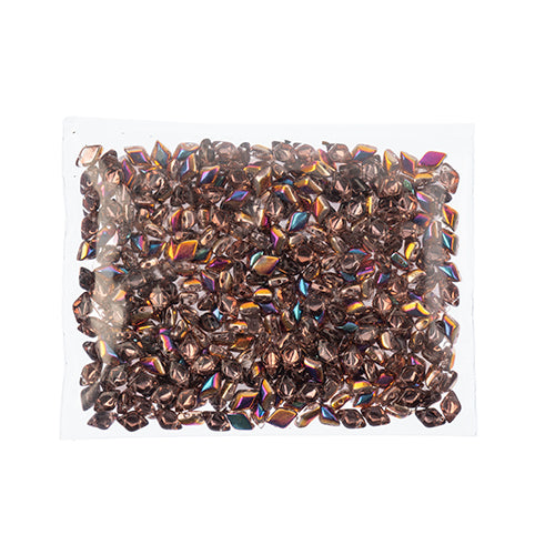 Matubo Czech Gemduo 2-Hole 50g Transparent Shades