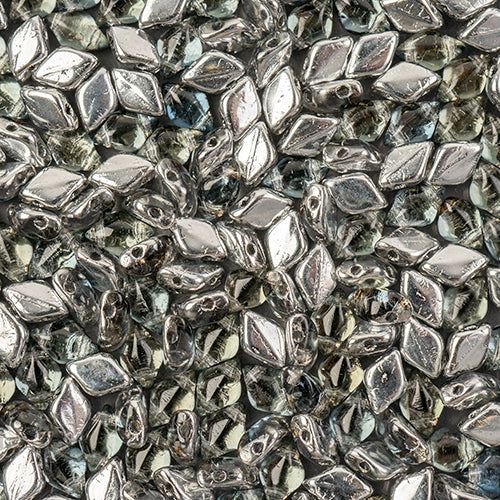 Matubo Czech Gemduo 2-Hole 50g Backlit Crystal Shades