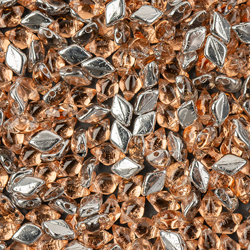 Matubo Czech Gemduo 2-Hole Approx 13g Vial Backlit Shades